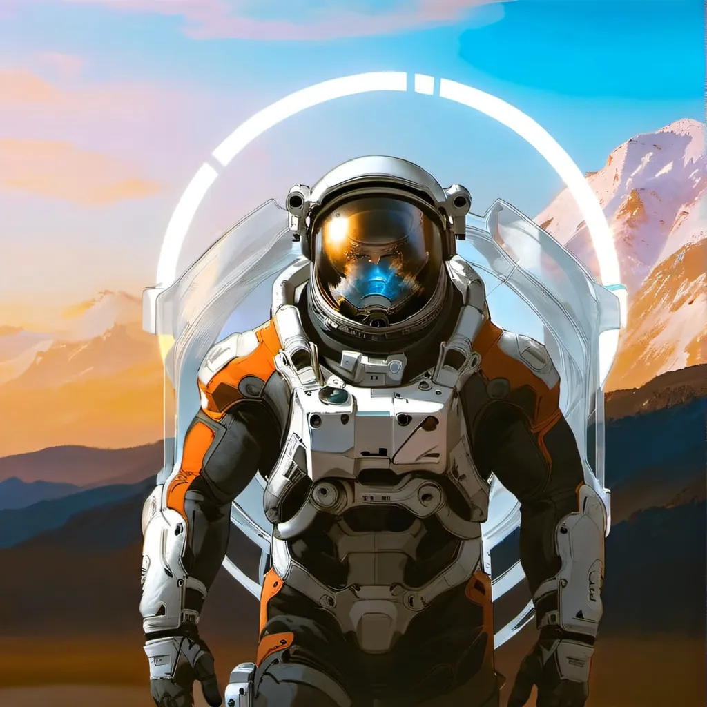 chat with ai character: giant astronaut 