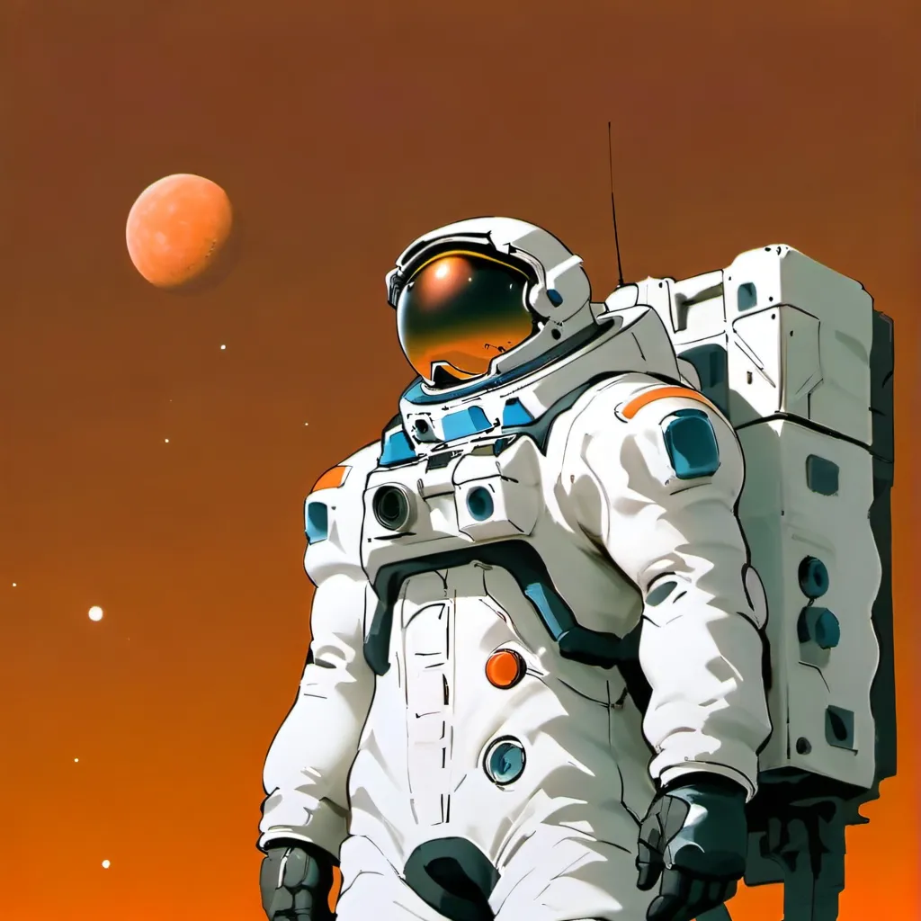 chat with ai character: giant astronaut 