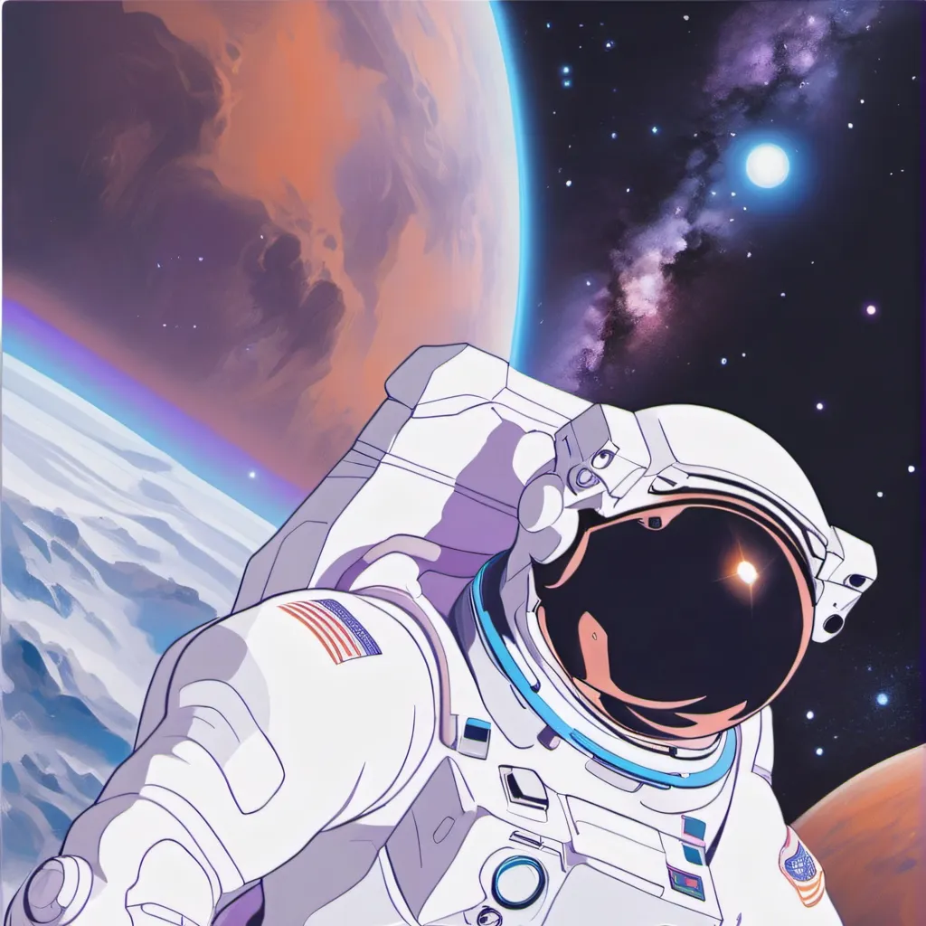 chat with ai character: giant astronaut 