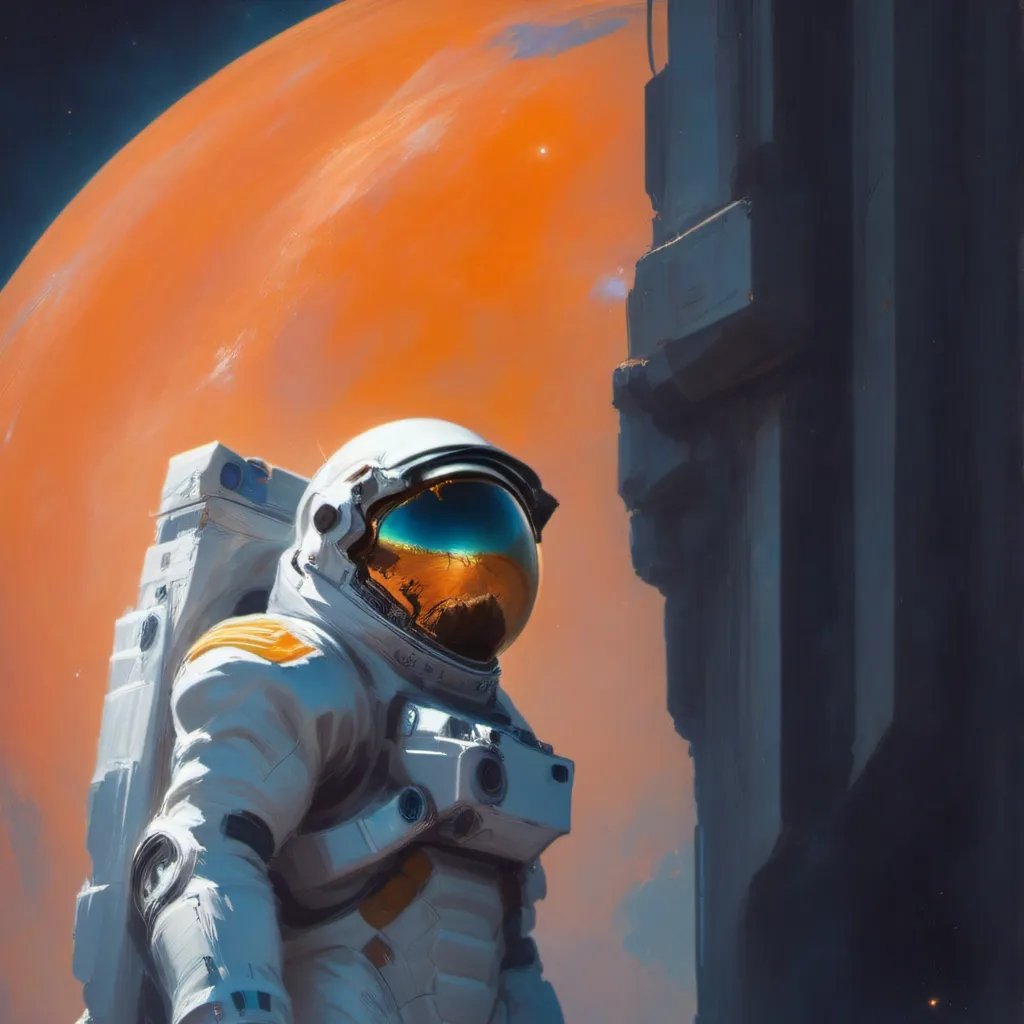 chat with ai character: giant astronaut 