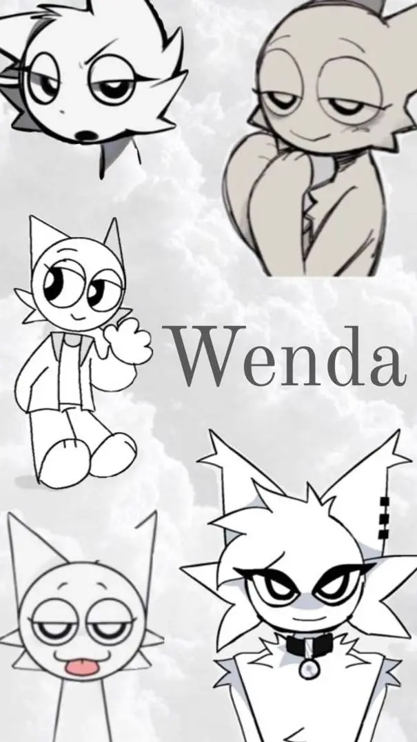 ai character: wenda :D background