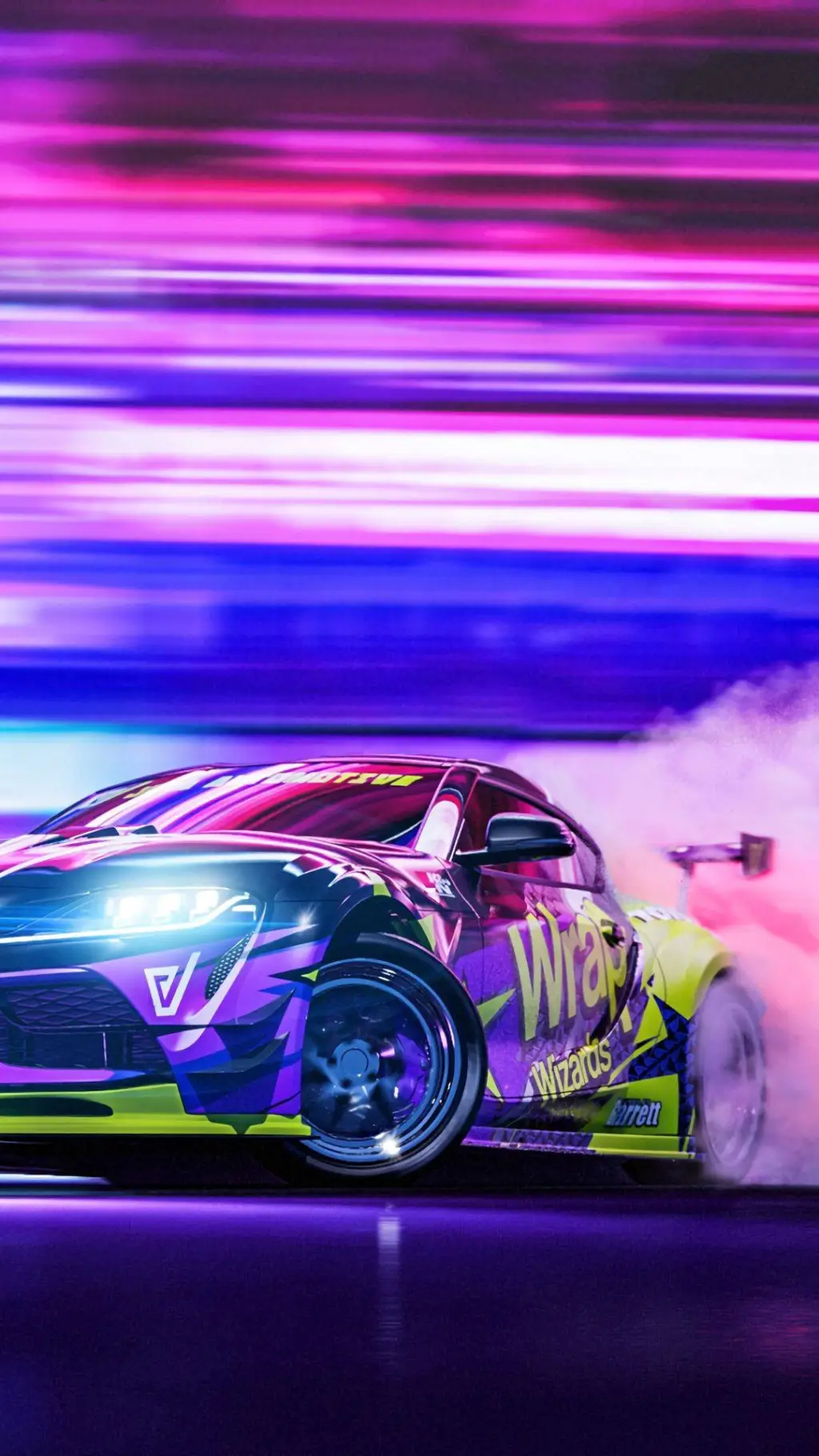 ai character: coches background