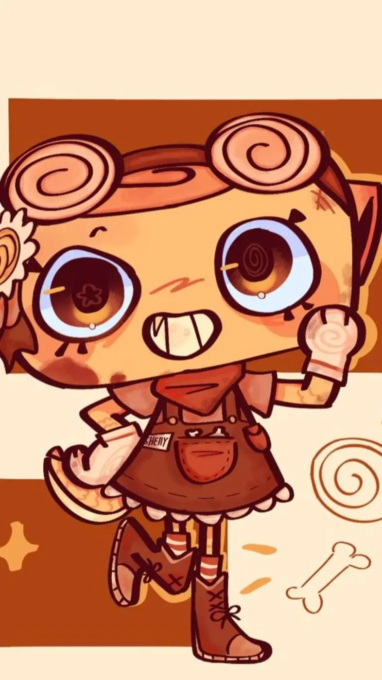 ai character: Shelly. background