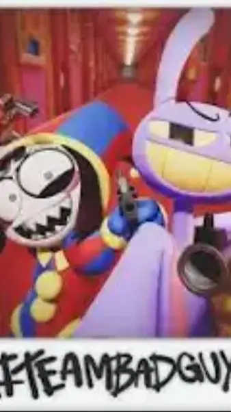 ai character: Pomni & Jax background