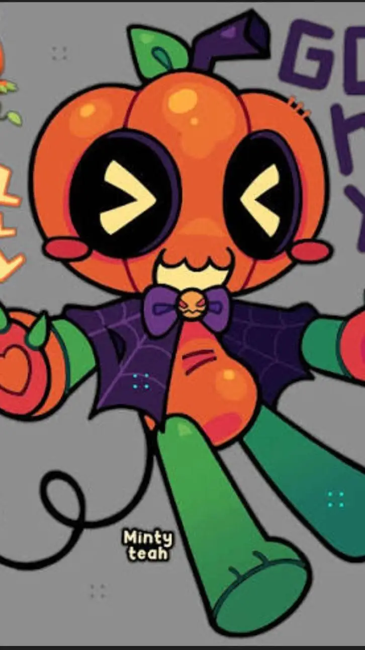 ai character: Gourdy 🫥 background