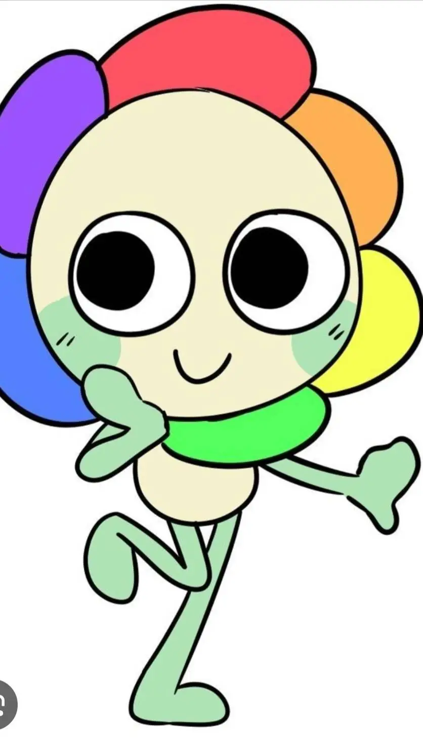 ai character: Dandy bald background