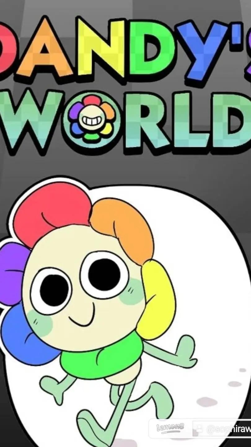 ai character: Dandys worldddddd background