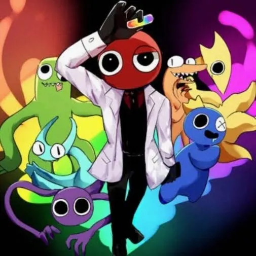 chat with ai character: Rainbow friends 🌈