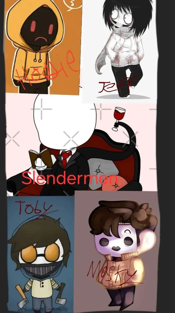 ai character: Slendermen family  background