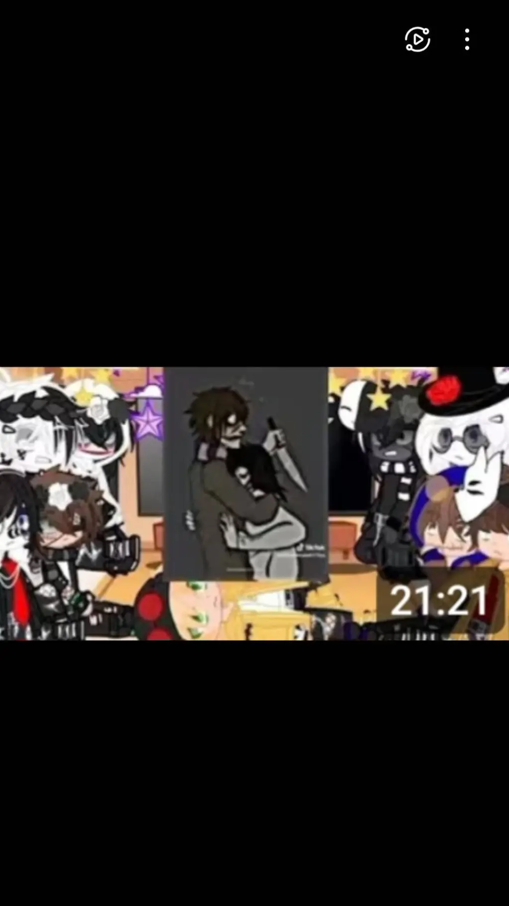 ai character: Creepypasta  background