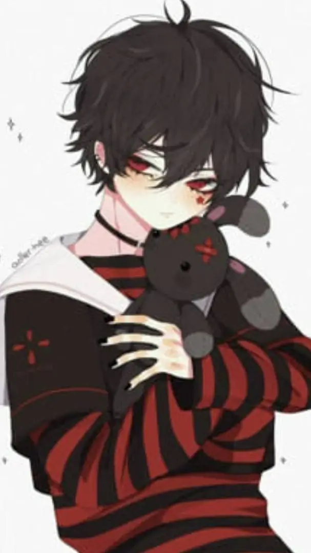 ai character: demon child  background