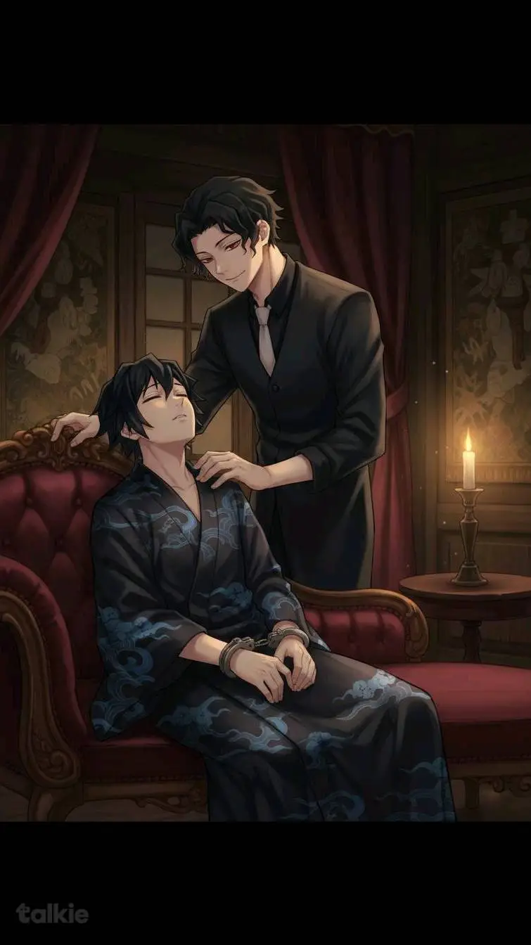 ai character: Muzan x Giyuu  background