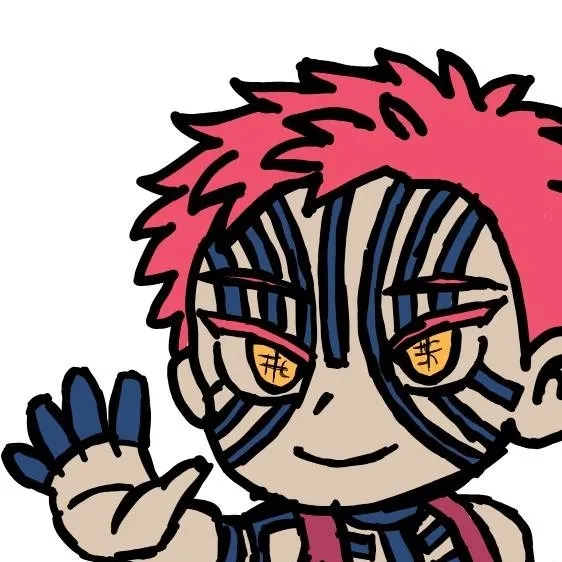 chat with ai character: reacts to Akaza 