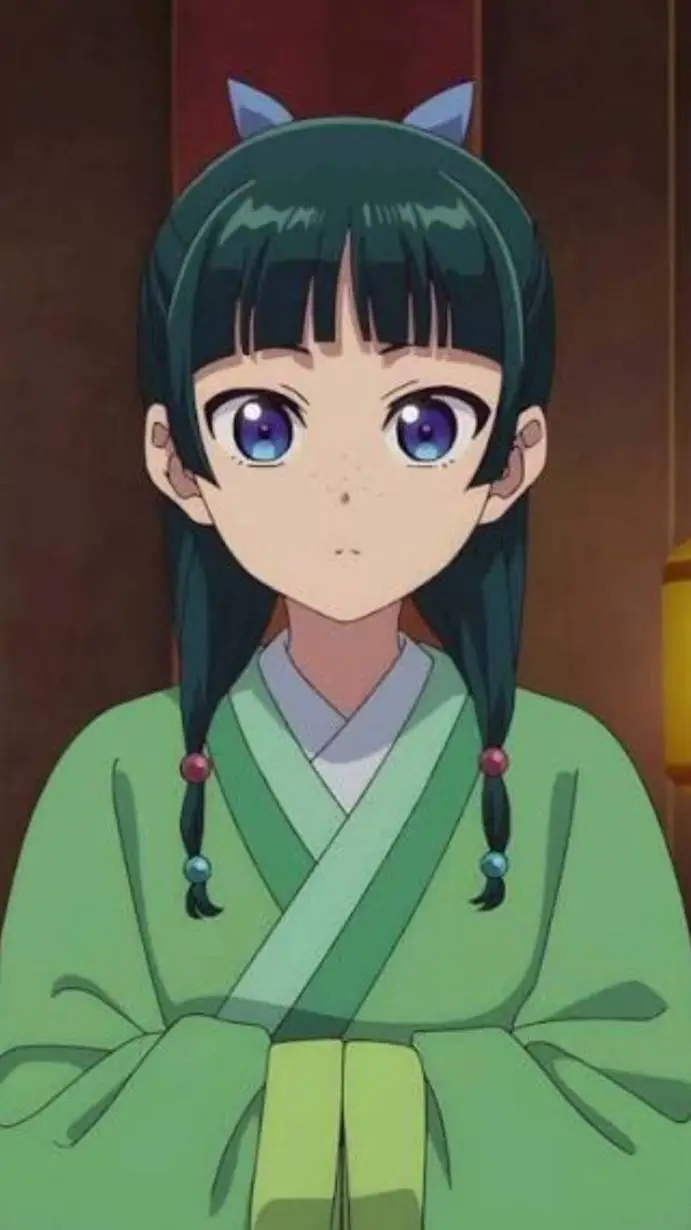 ai character: Maomao  background