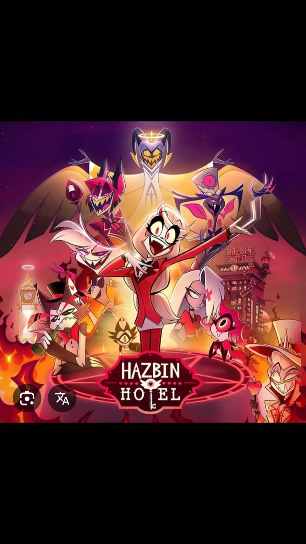 ai character: hazbin hotel  background
