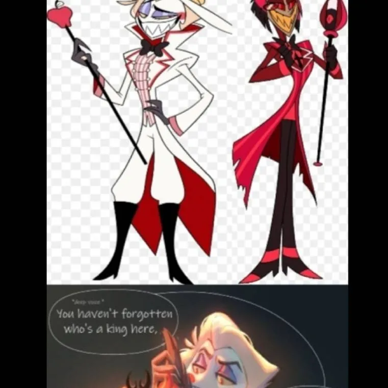 chat with ai character: Alastor x Lucifer 