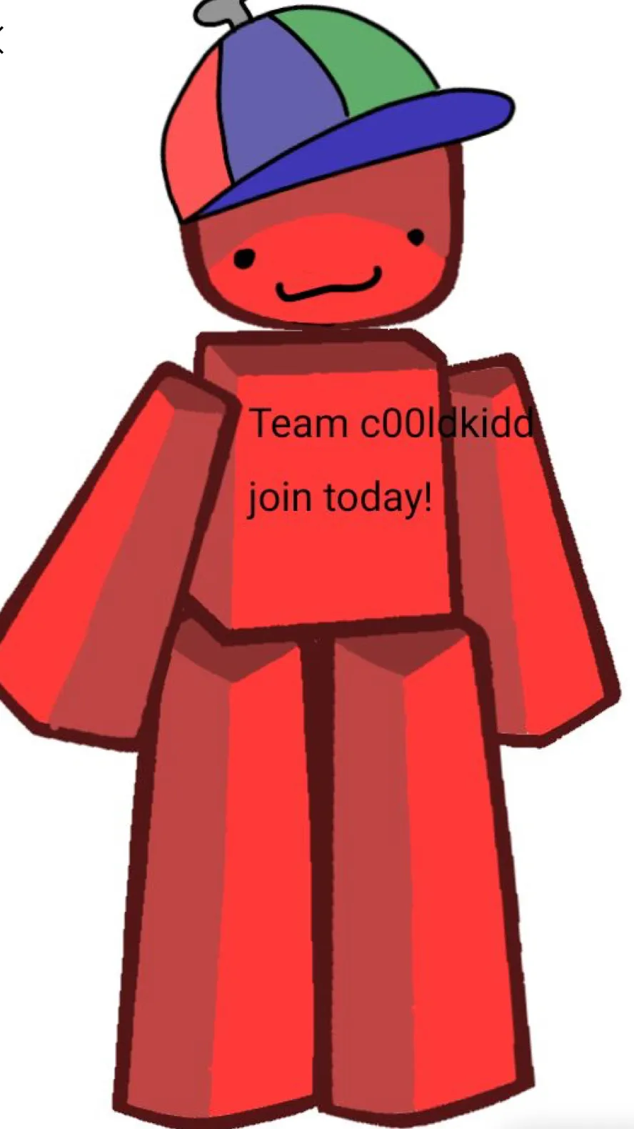 ai character: Sick c00lkidd background