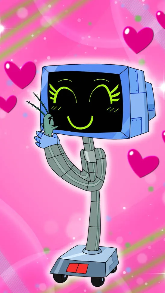 ai character: Plankton x Karen  background