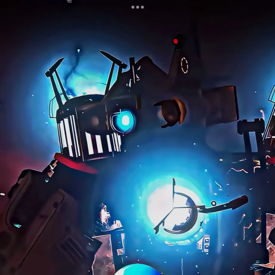 chat with ai character: Titan camera man