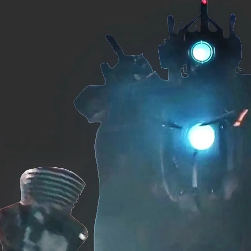 chat with ai character: Titan camera man