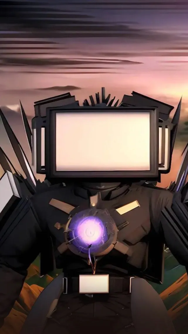 ai character: Titan tv man 📺  background