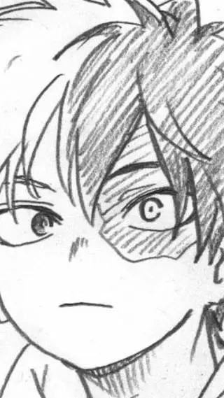 ai character: shoto todoroki background