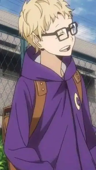 ai character: Tsukishima kei✨ background