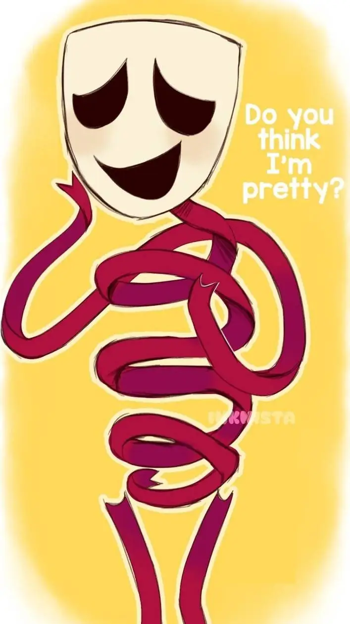 ai character: 🎭 gangle 🎀 background