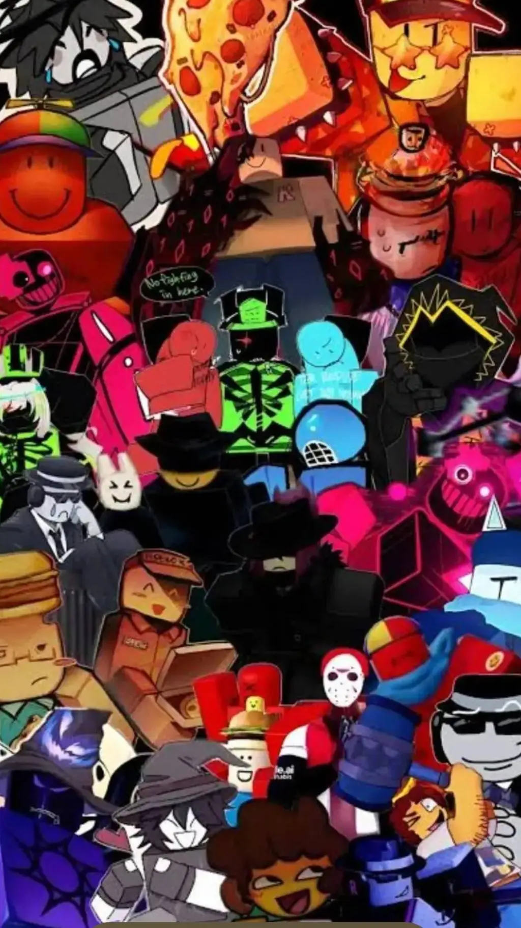 ai character: FORSAKEN!!!  background