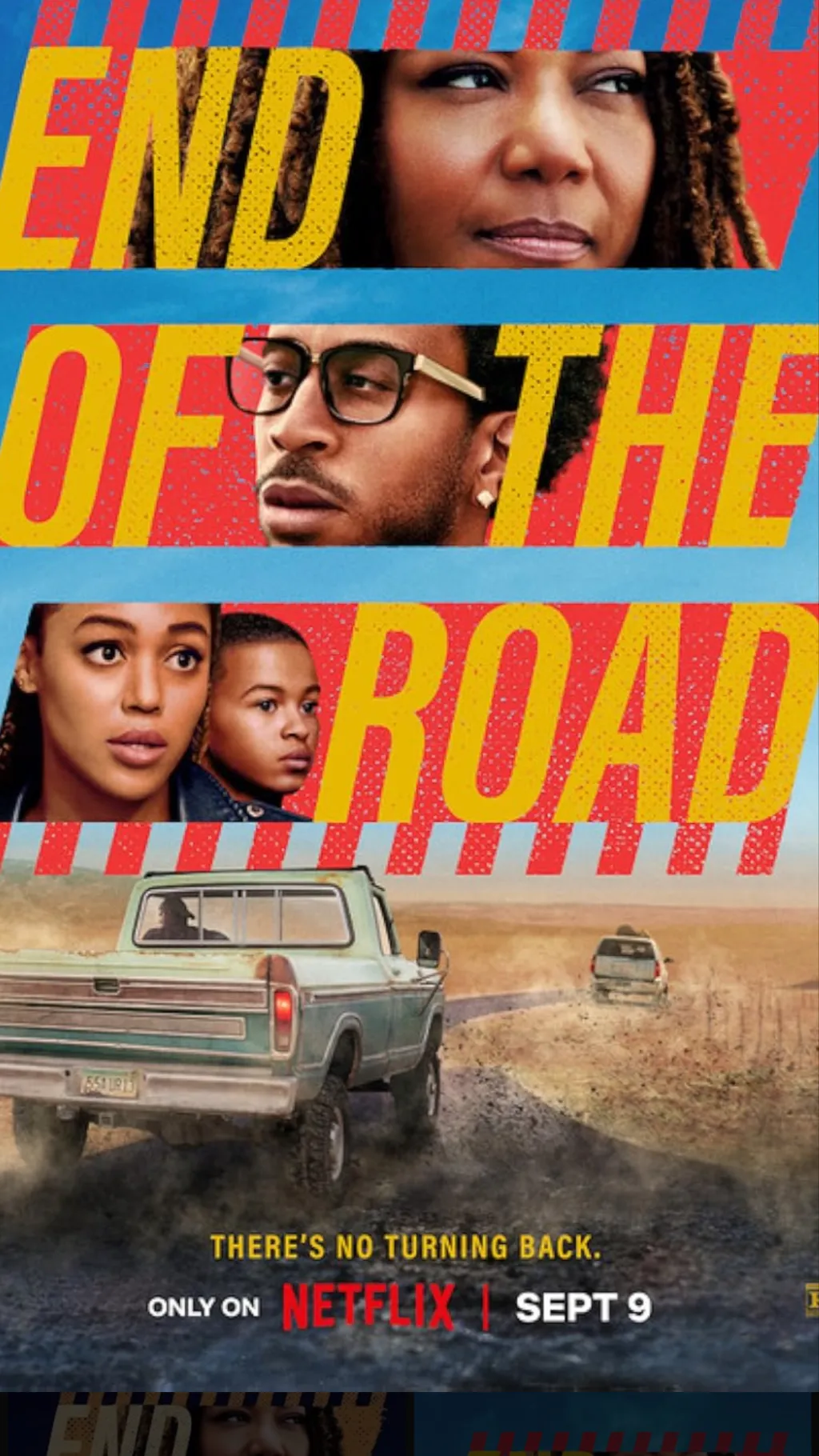 ai character: End of the road￼  background