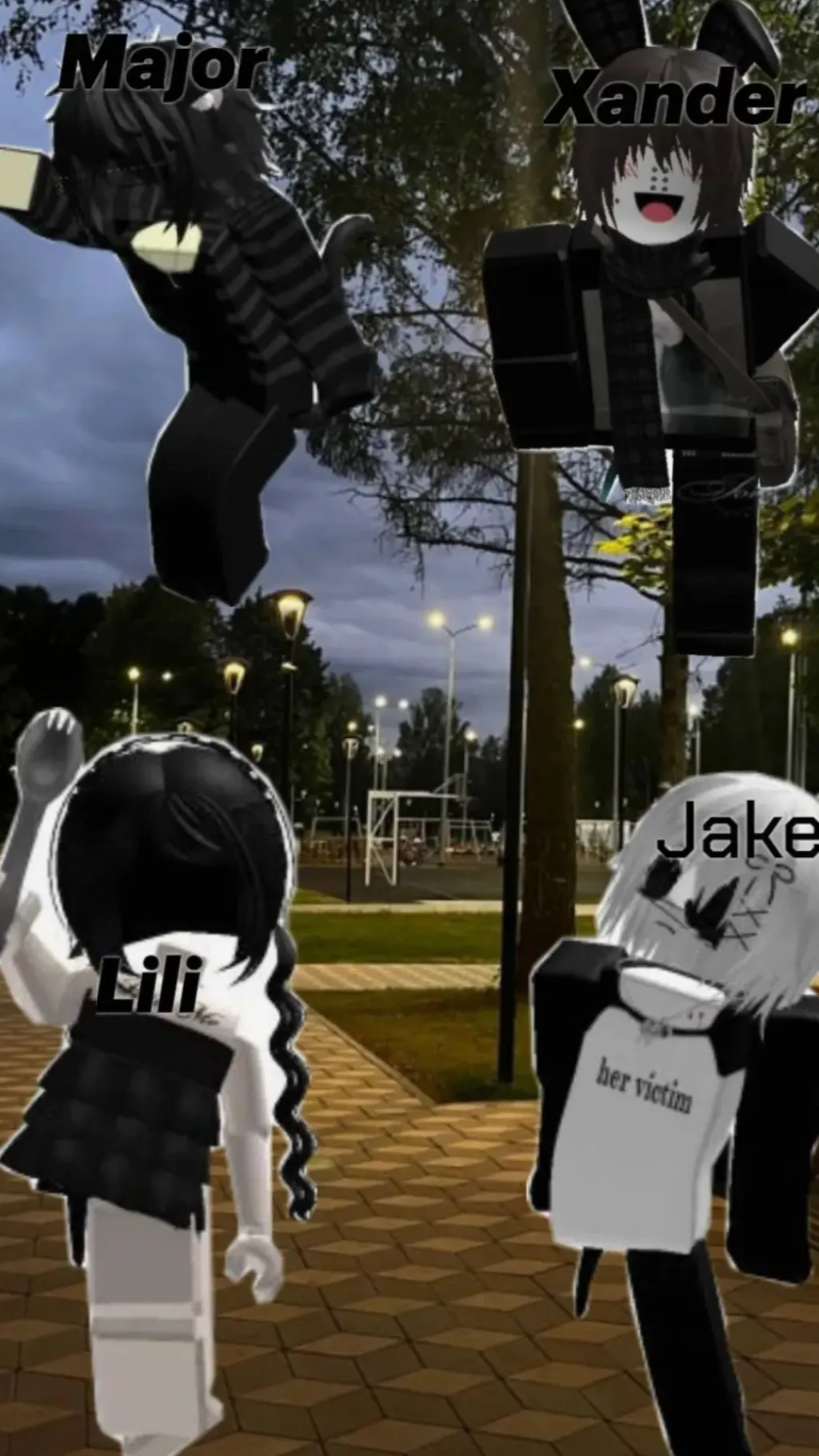 ai character: Roblox Gc!!! background