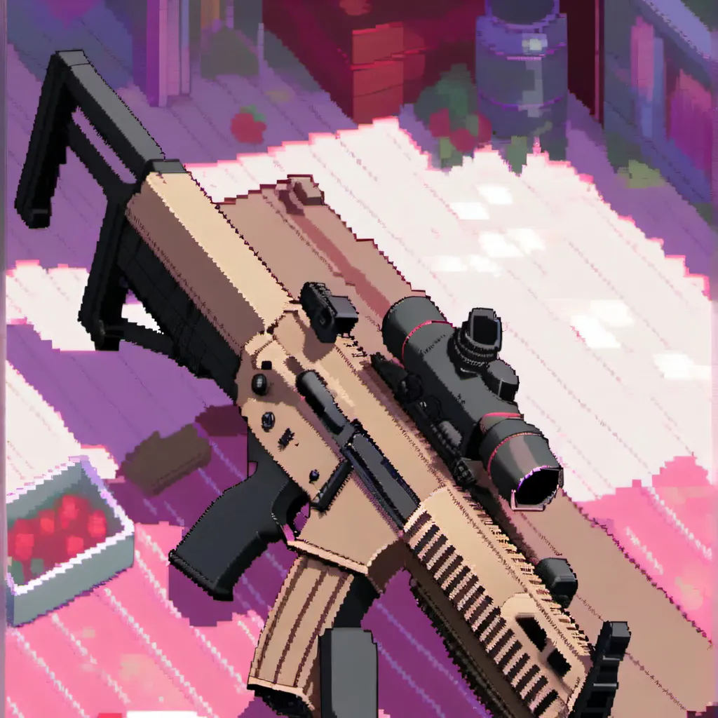 chat with ai character: M249 machine gun