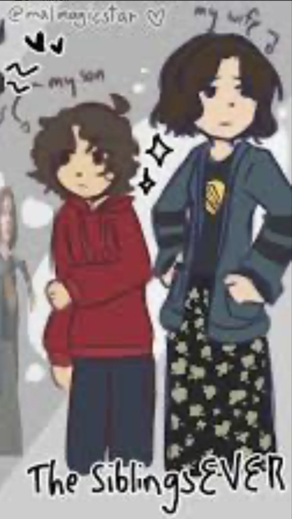 ai character: Henry n Natalie!!! background