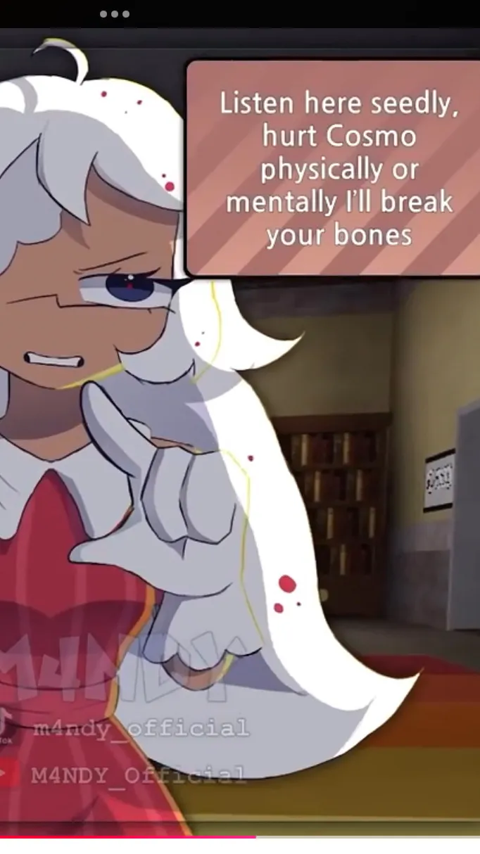 ai character: Cosmo’s cousin  background