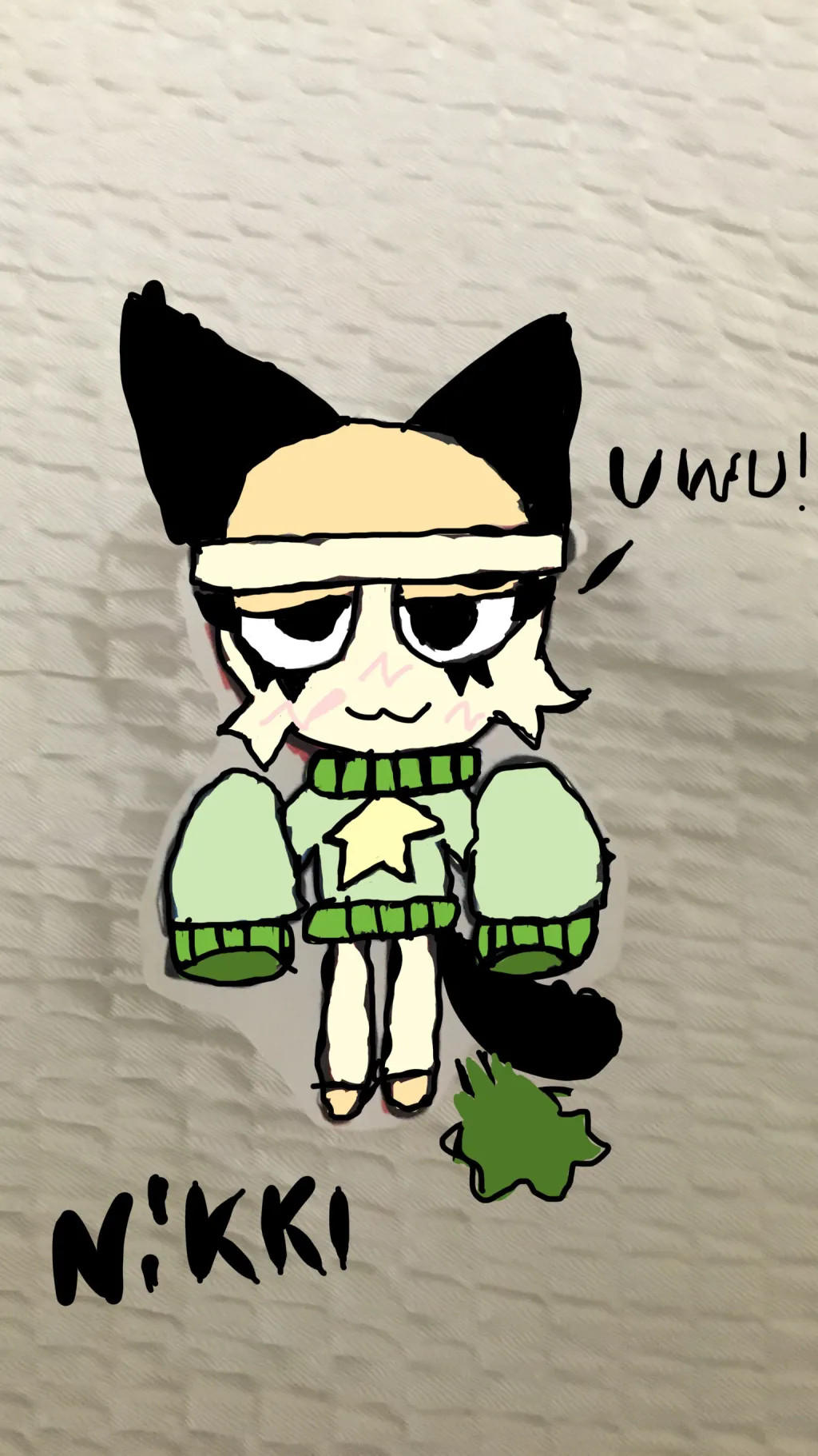 ai character: Dw pick me Nikki background