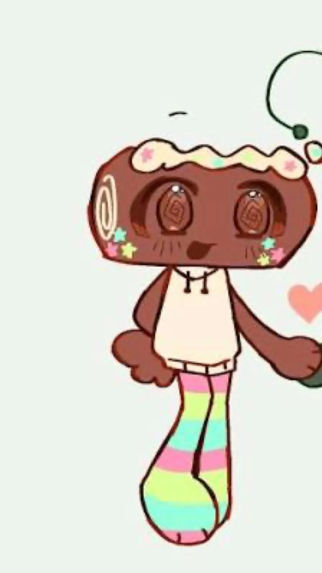 ai character: Dw loves u background