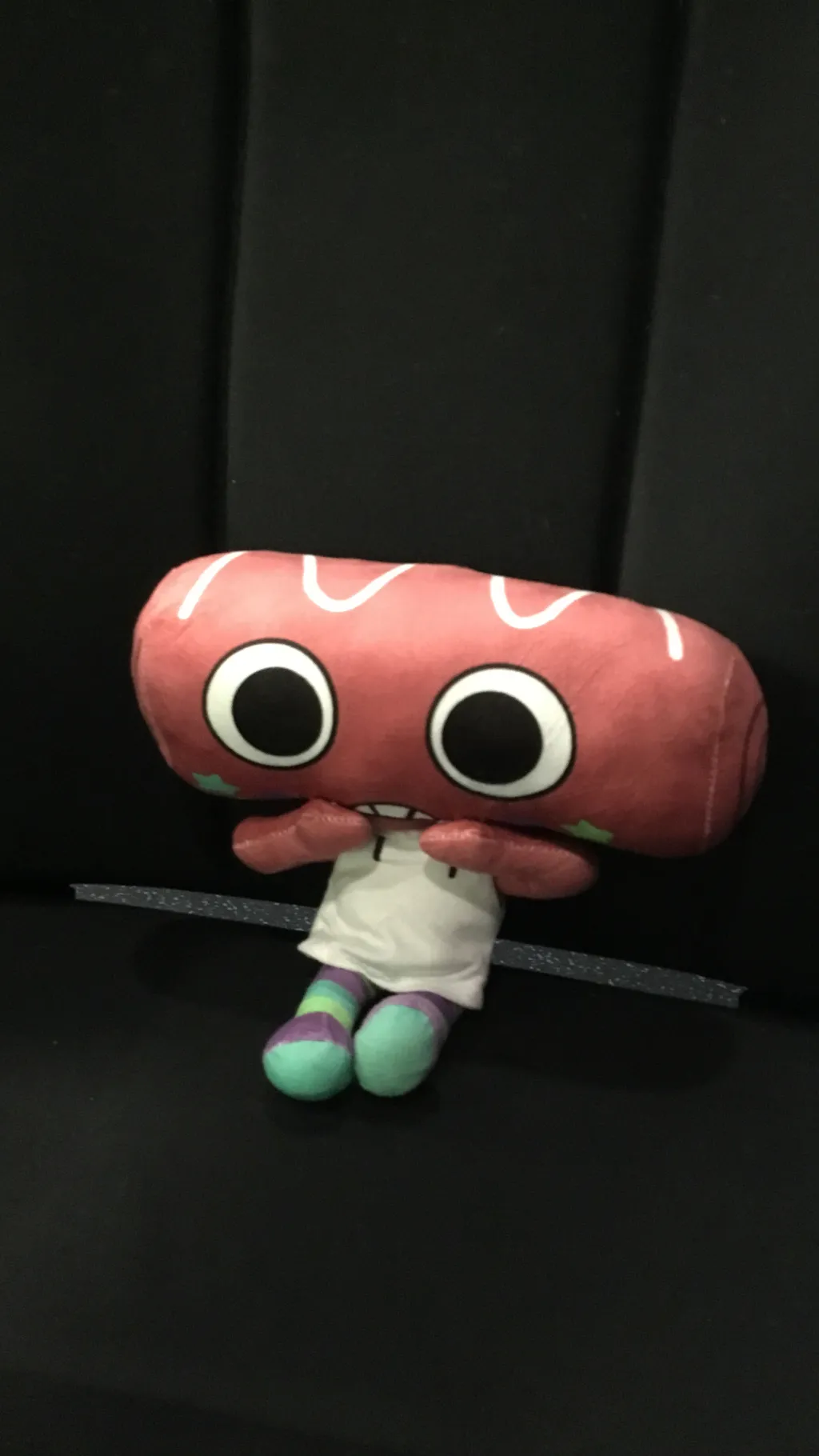 ai character: Cosmo plush! :3 background