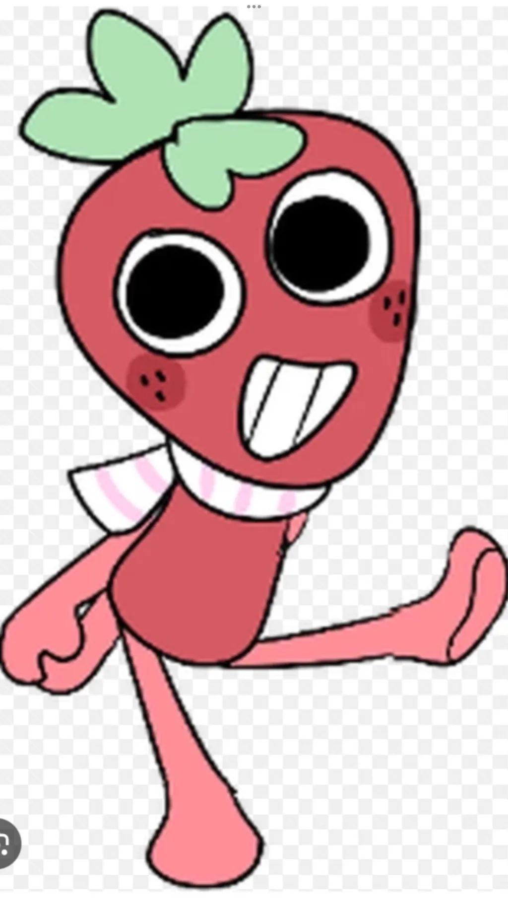 ai character: 🍓sprout 🍓 background