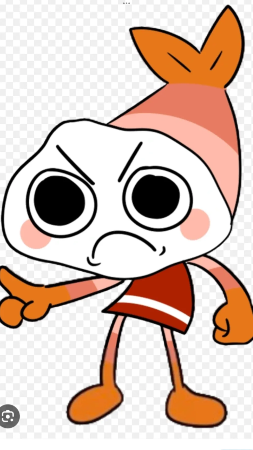 ai character: 🍤shrimpo 🍤 background