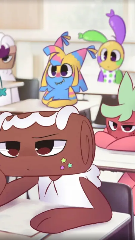 ai character: Dw middle school! background