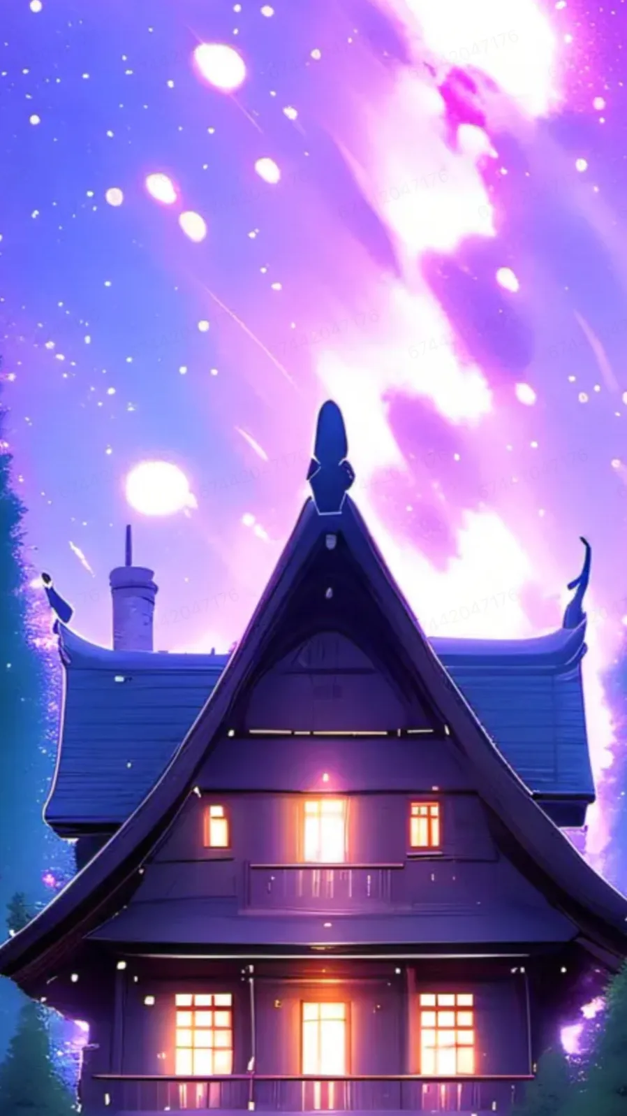 ai character: (⑅•ᴗ•⑅) background