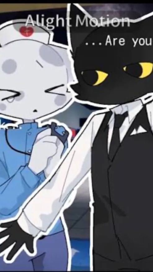 ai character: Headagent 🐈‍⬛ background