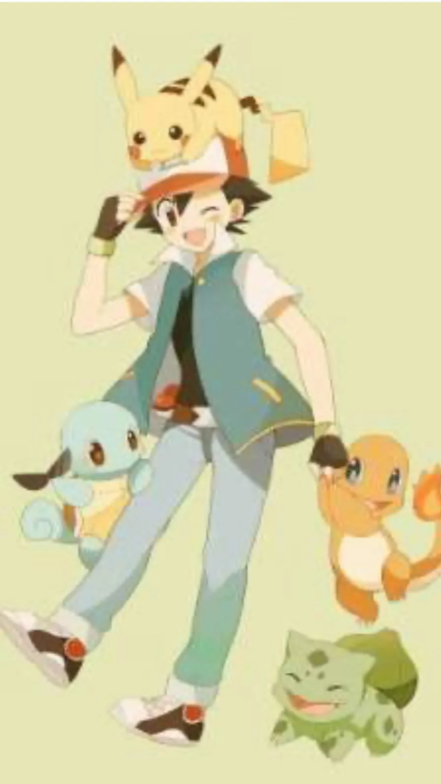 ai character: Pokémon!  background