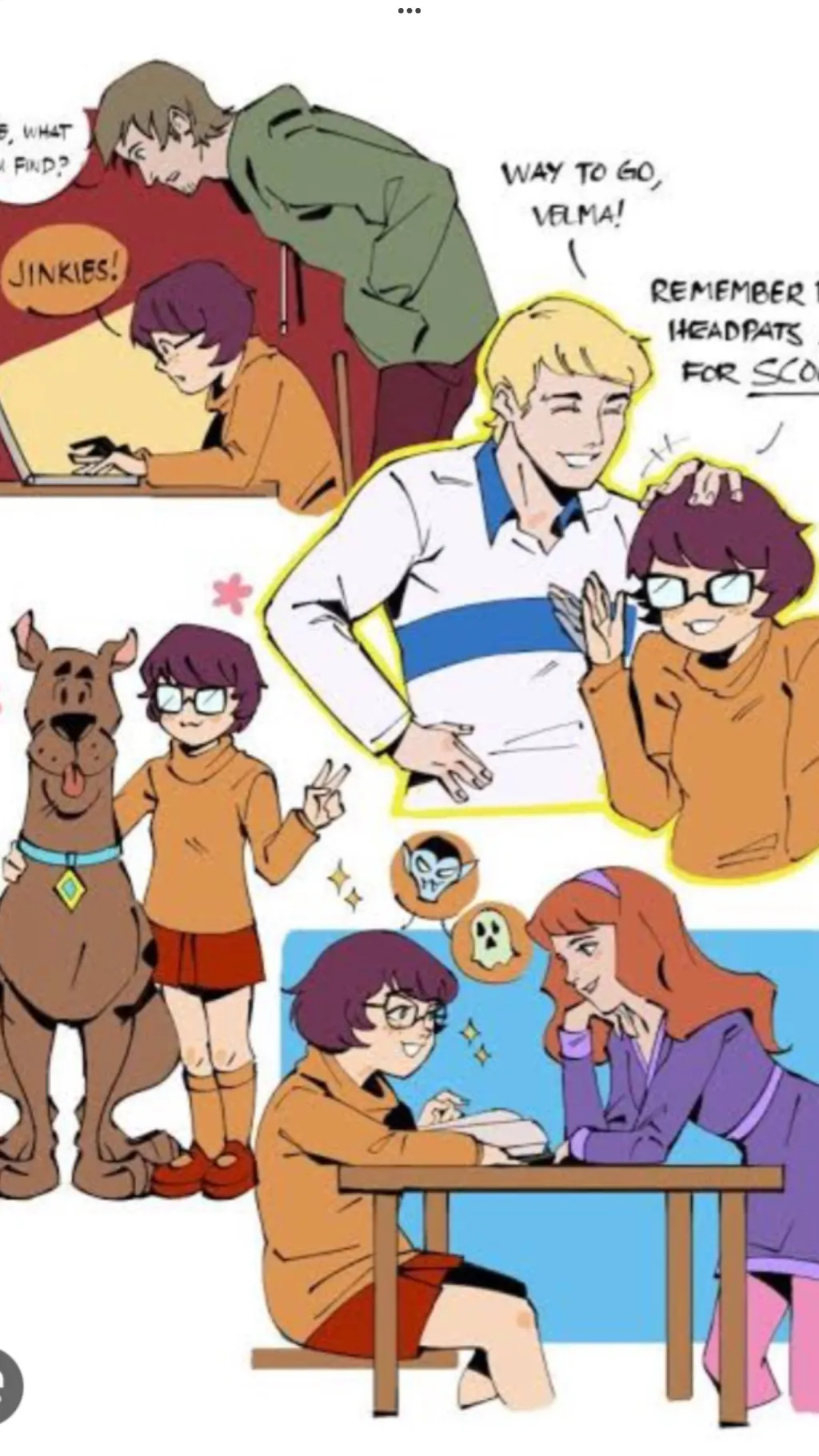 ai character: Scooby-Doo 🔎🐕 background