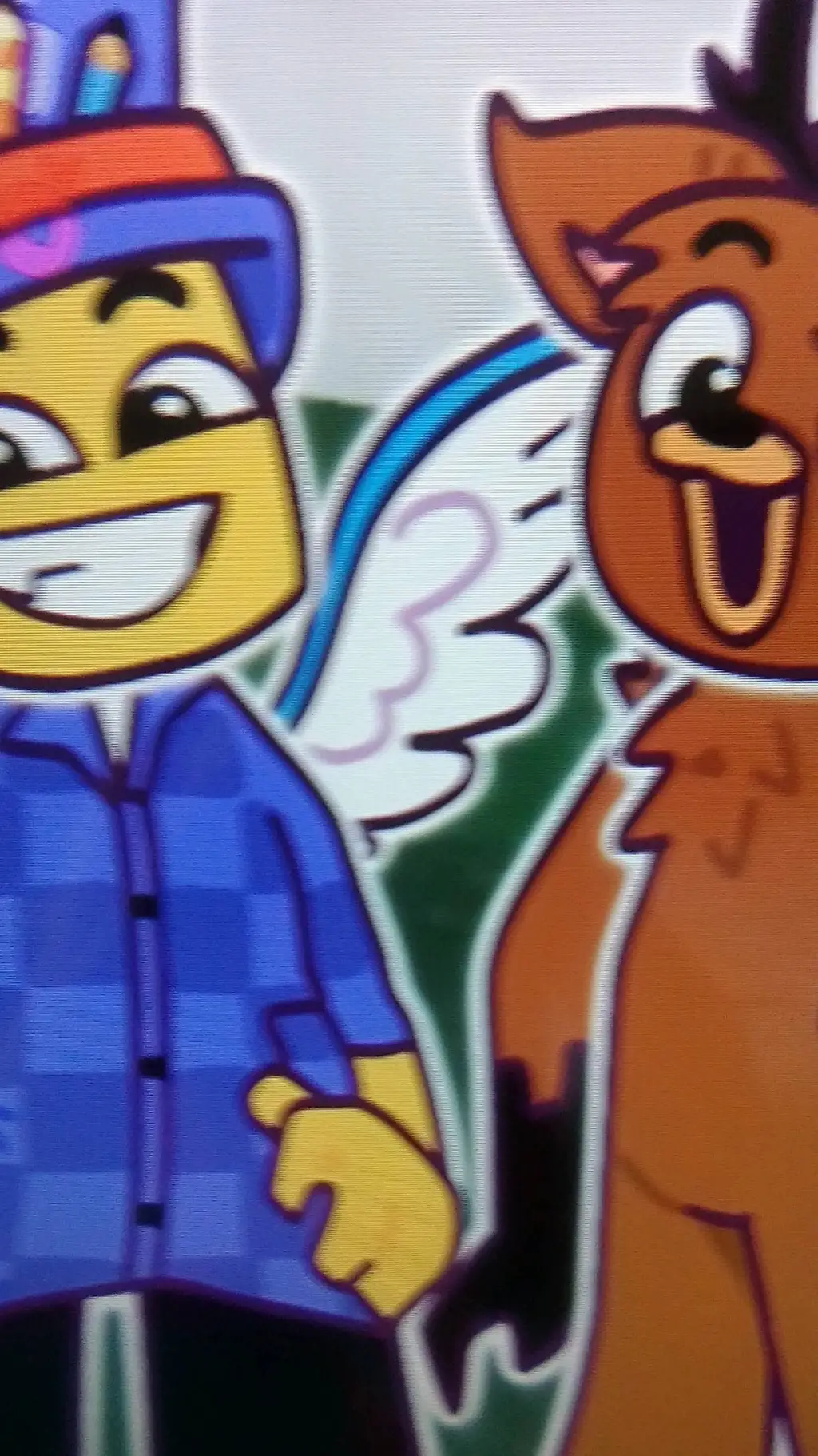 ai character: cracky4  background