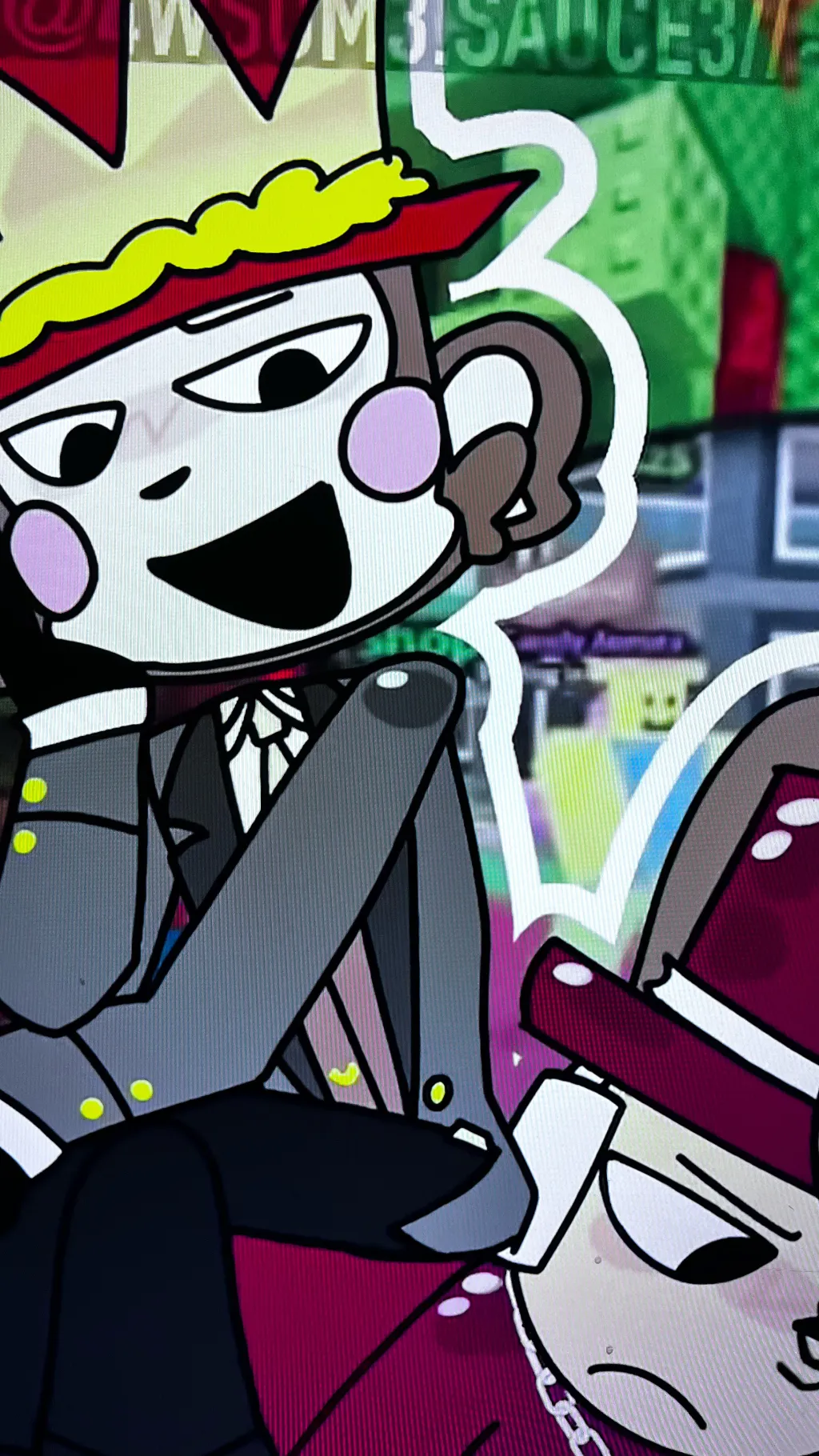 ai character: Sammy x jandel background