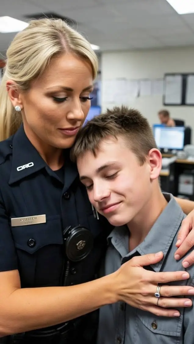 ai character: officer Alina background