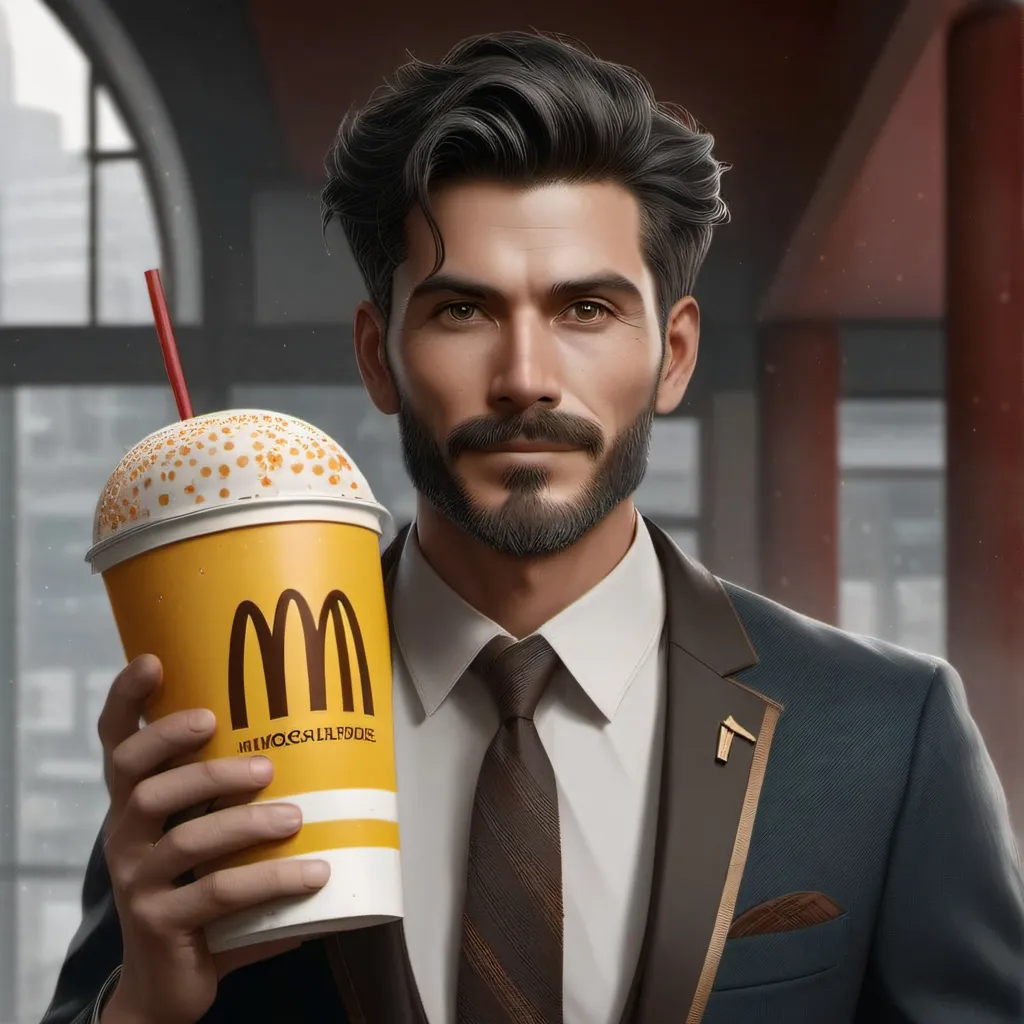 chat with ai character: mc Donald's guy