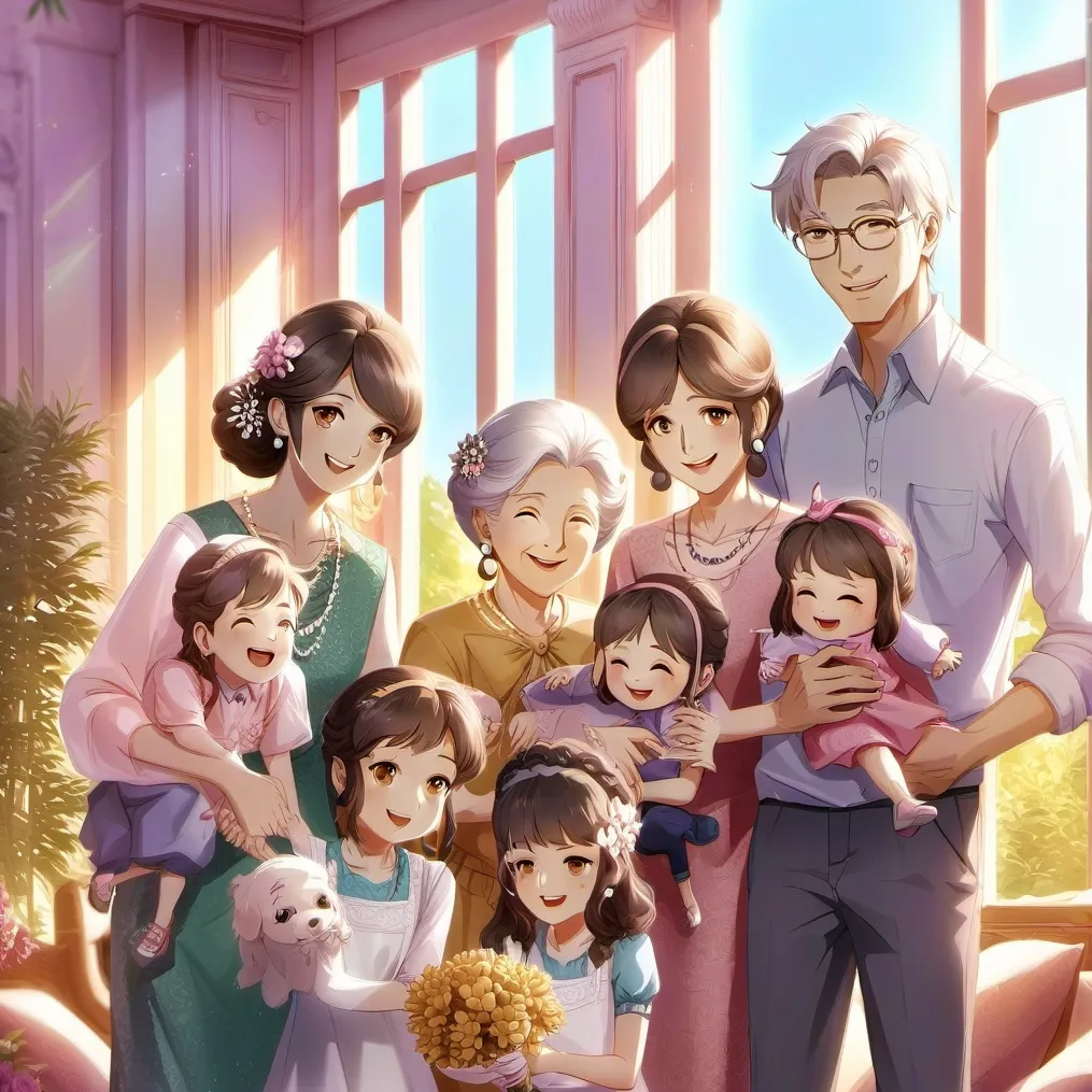 chat with ai character: your famliy! 