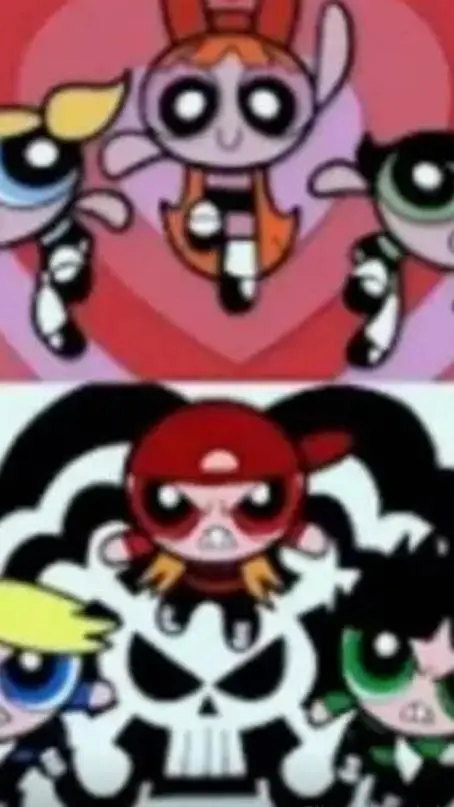 ai character: ppg x rrb background